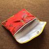 Floral Chinese Handmade Zipper Brocade Coin Purse Wallet Handbags Jewelery Storage Jewelery Bag