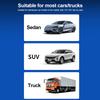 326W 6-in-1 Fast Car Charger Dual USB+PD Type-C Phone Power Socket Car Cigarette Lighter Splitter 12-24V Digital Voltmeter for Mini Starlink 4 Gens