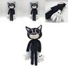 Siren Head Series Black Cat Plush Toy Soft Stuffed Doll Perfect For Horror Fans