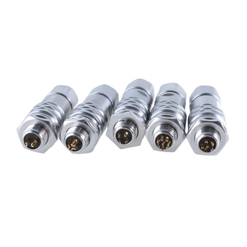 Industrial Connector Set, SF8 Male And Female Plug Socket Pair For Electronic Devices 2Pin 3Pin 4Pin 5Pin 6Pin 8Pin