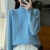 Women Sweater 100% Wool MODERN NEW SAGA Turtleneck Knit Pullover Thick Winter Jumpers Female Knit Tops