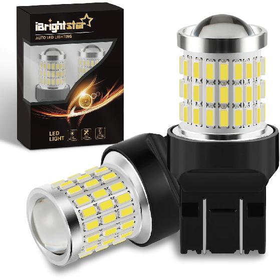 Светодиодная лампа 7443 Белая, Сверхяркие светодиодные лампы заднего хода 7440 для Белой 7443