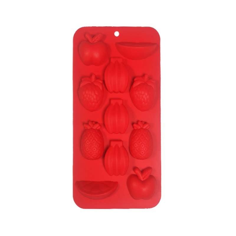 Fruit Shaped Ice Molds Tray Set, Pineapple Silicone Molds for Cocktails Ice, Jelly, Chocolate and Party Dessert Prep