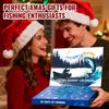 Fishing Advent Calendar 2025,24 Days Fishing Lure Advent Calendar Christmas Countdown Gift Advent Calendars Gifts for Adult Men Teen Boys