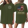 Women Casual Crew Neck Short Sleeve T Shirt 250th Anniversary Graphic Print Loose Fit Lightweight Top