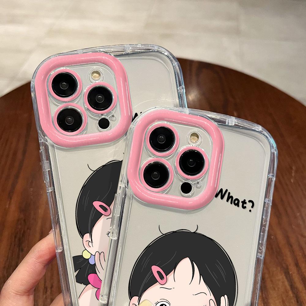 Handyhüllen für iPhone 11 13 XR 15 Pro Max 12 14 Pro Max Hülle iPhone 16 7 Plus 8 Plus XS Max Cartoon-Muster Anti-Drop-Schutz Stoßfest