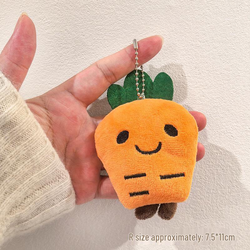 Year of the Sheep Lamb Keychain: Cute Plush Pendant for Students' Bags