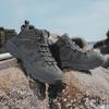 Hiking Shoes Men Pu Breathable Anti-slip Lightweight Comfortable Boots Men Wear-resistant Outdoor Sports Casual Shoes