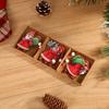6 Pieces Wooden Hanging Christmas Ornaments, Birthday Gift Decoration, Decorative Wood Slice Tags,