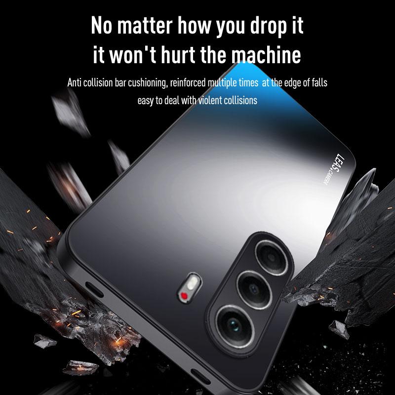 Matte Skin-feeling AG Lens Hard Back Cover Case For Tecno Camon 40 Pro 5G/CM7 / 4G/CM6 / Camon 40 4G/CM5 Soft TPU Shell Bumper