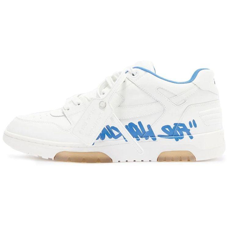 

Off-White Out of Office Low For Walking - White Blue Men Sneakers OMIA189S22LEA003-0145 43
