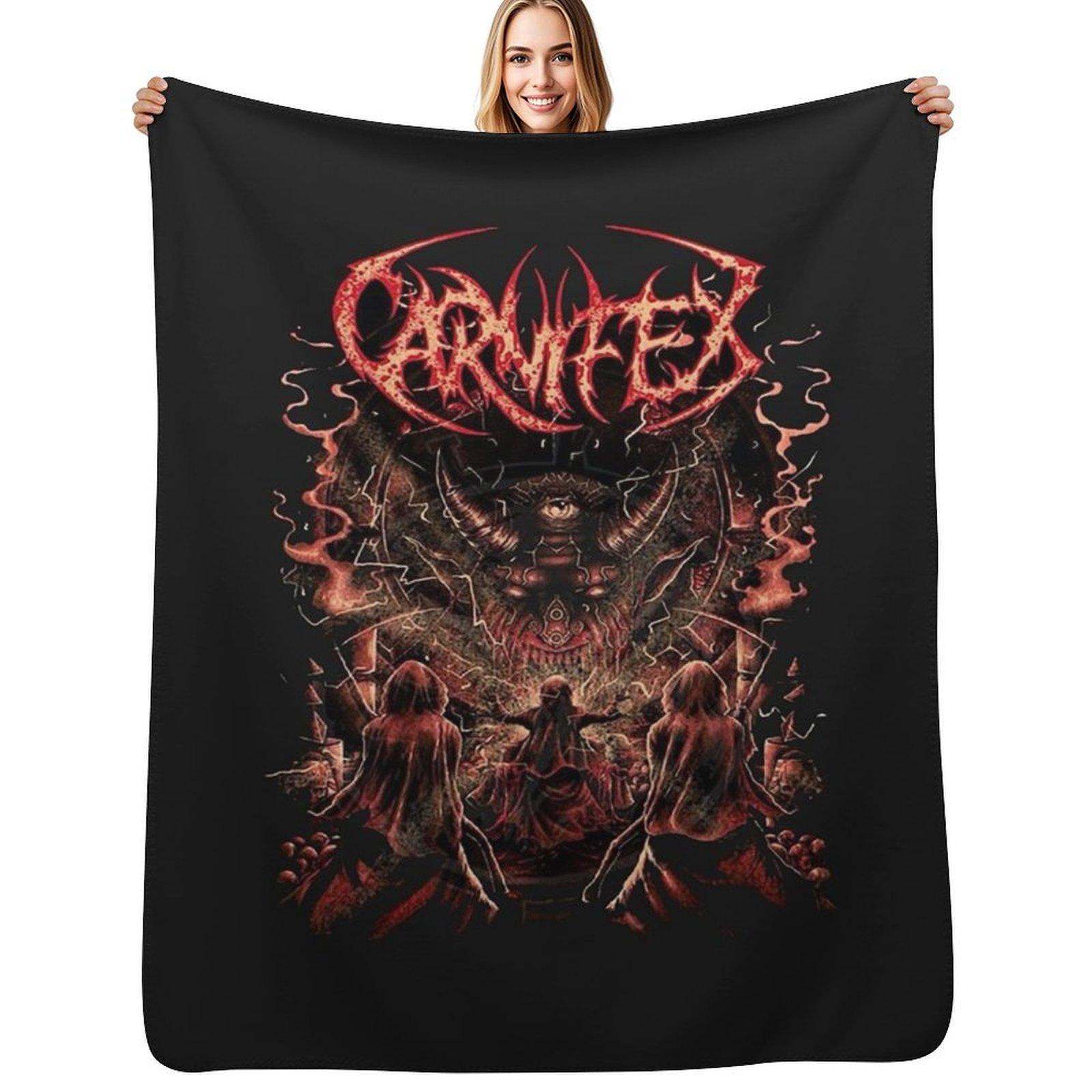 

carnifex Throw Blanket Compact Warm Blanket for Car Road Trip 102x76cm(40x30in)