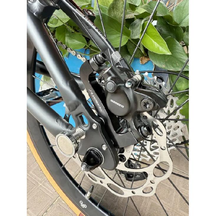 SILVEROCK Frame Rear Triangle Rotor Adapter 140mm for Storm P8 Blast Vigor 412 Folding Bike Convert V Brake to Disc Brake