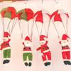 Santa Claus Parachute Snowman Christmas Tree Hanging Ornament Party Decoration Supplies Accessories