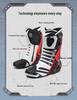 Nine-core Wolf Motorcycle Shock-Absorbing Anti-Fall Off-Road Long Boots for Kids, Wear-Resistant Track Riding Shoes for All Seasons.