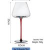 Shangqi Black Tie Burgundy Wine Glass & Decanter Set