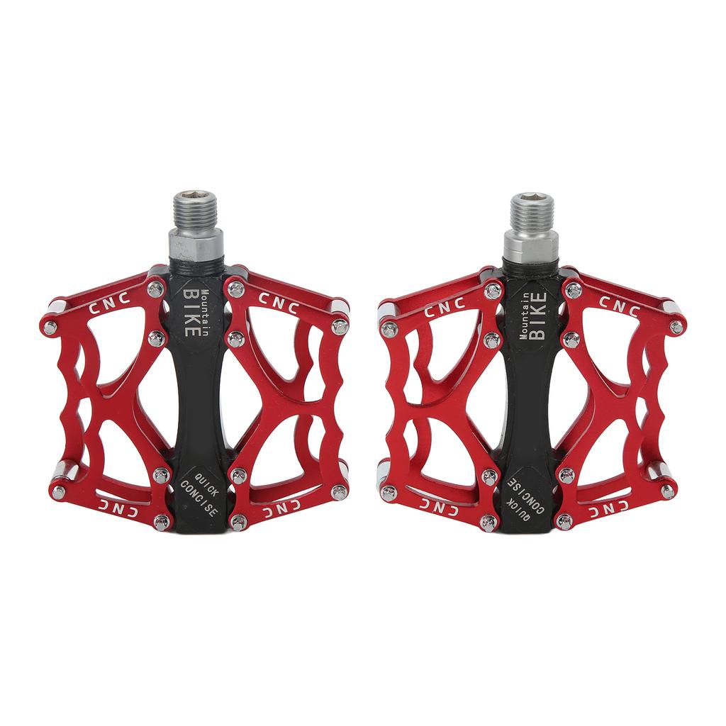 1 Pereche Pedale Bicicletă de Munte Aliaj de Aluminiu Rulment de Mare Viteză Platformă Ușoară Antiderapantă Pedale Plate Bicicletă