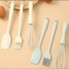 3 PCS Silicone Baking Set Cake Cream Spatula Scraper Egg Whisk Barbecue Oil Brush Gadget Kitchen Supplies