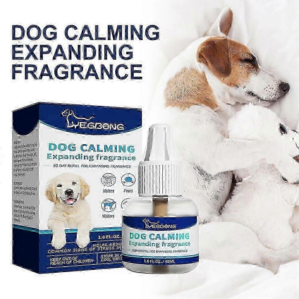 1-3x Hund Lugnande Feromon Diffusor Påfyllning Lindra Ångest Stress Skällande Tuggande