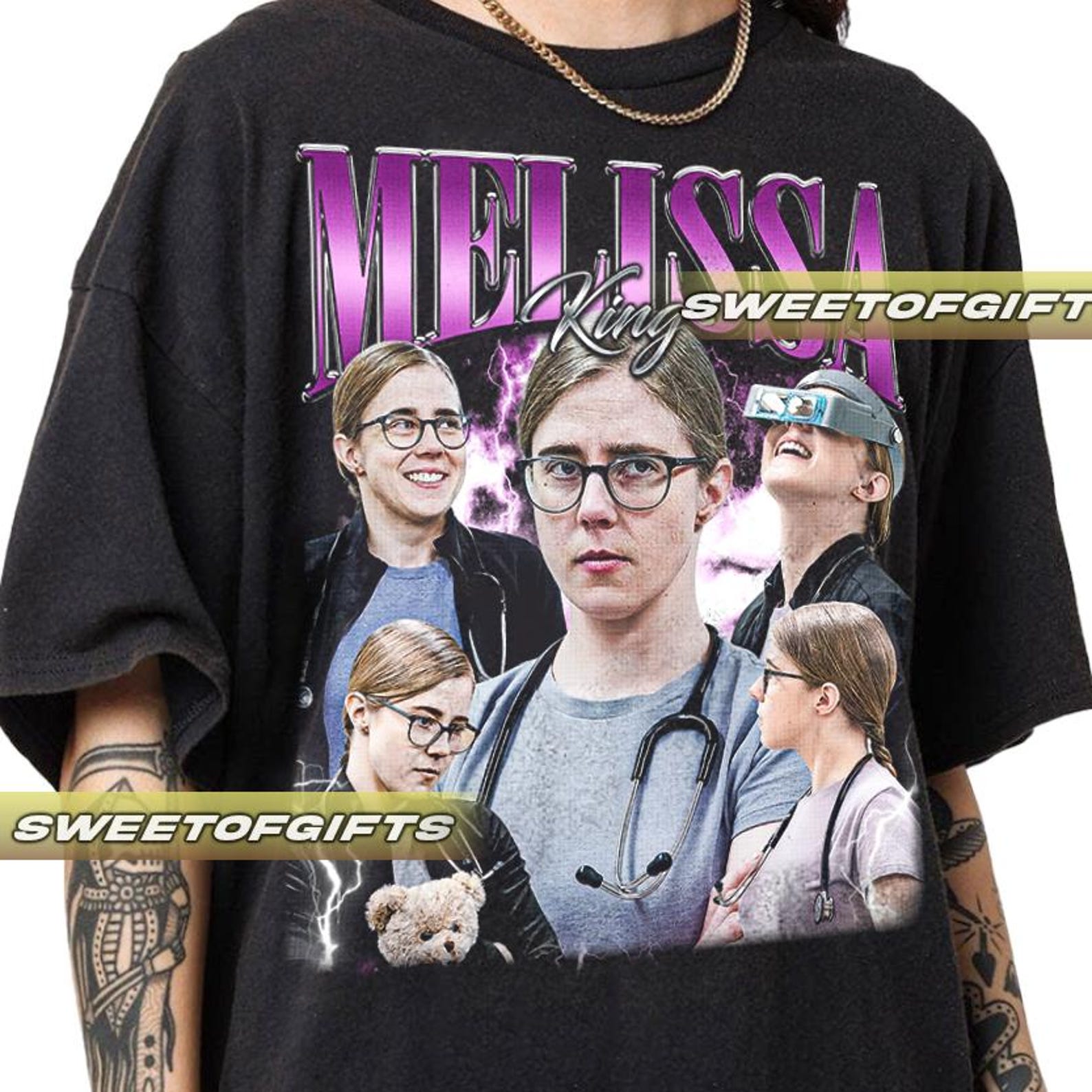 Limited Melissa King T-Shirt - Unisex vintage 90s 2XL