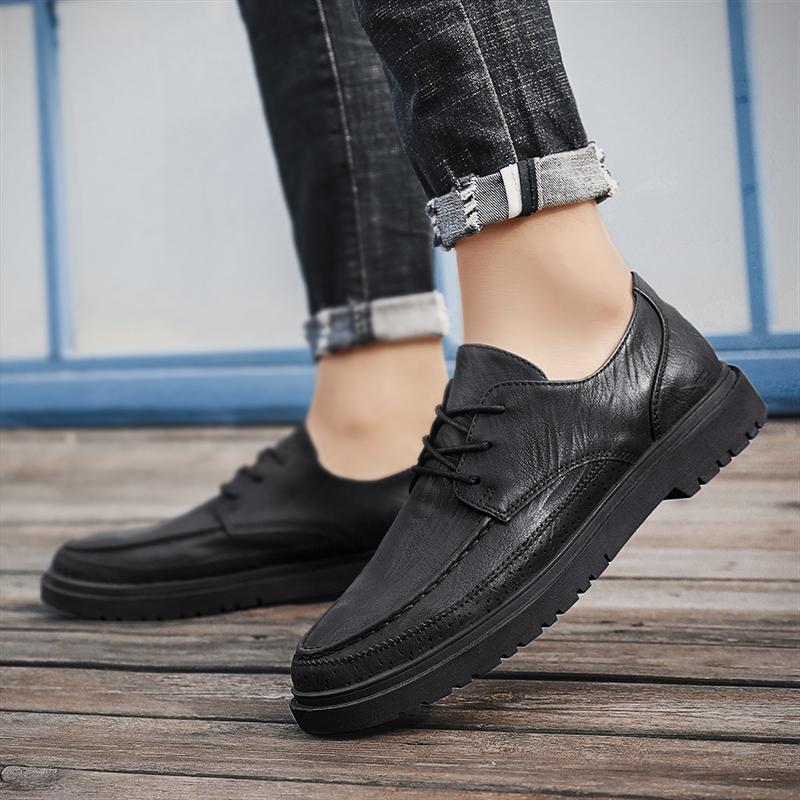 High Quality Men's Business Shoes 2026 New Men's Formal Skin Shoes Casual Fashion Men Sneakers Social Elegant Trend Flat Zapatos