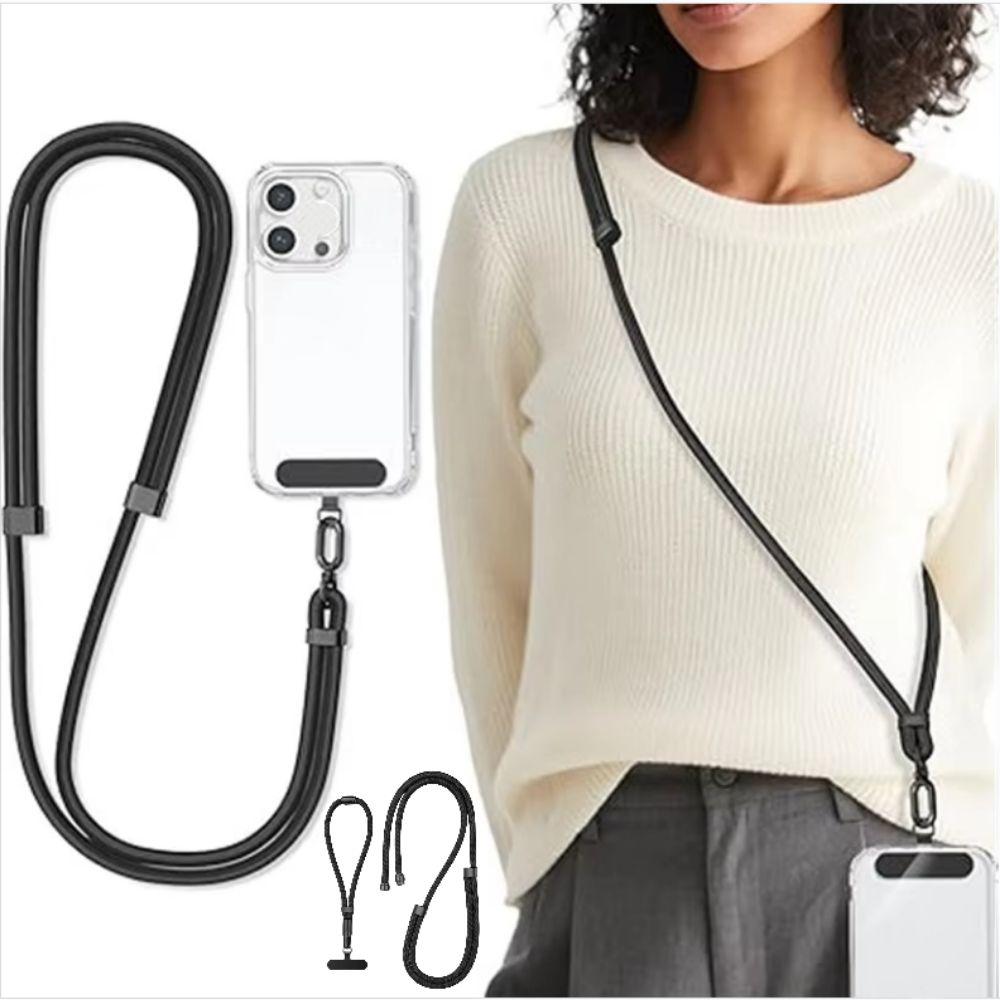Switchable Crossbody Phone Strap Neck Hanging 3-in-1 Phone Chain Mobile Phone Lanyard  Cell Phone