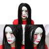 Bleeding Eye Sadako Mask Wig Cosplay Ghost Halloween Party Stage Performance