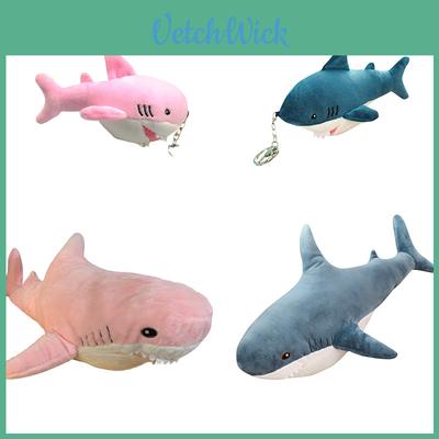 Soft And Comfy Shark Plush Pillow For Kids Perfect Gift For Sleep And Relaxation Available In Three Sizes