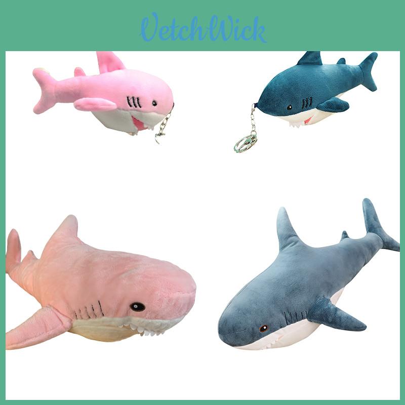Soft And Comfy Shark Plush Pillow For Kids Perfect Gift For Sleep And Relaxation Available In Three Sizes