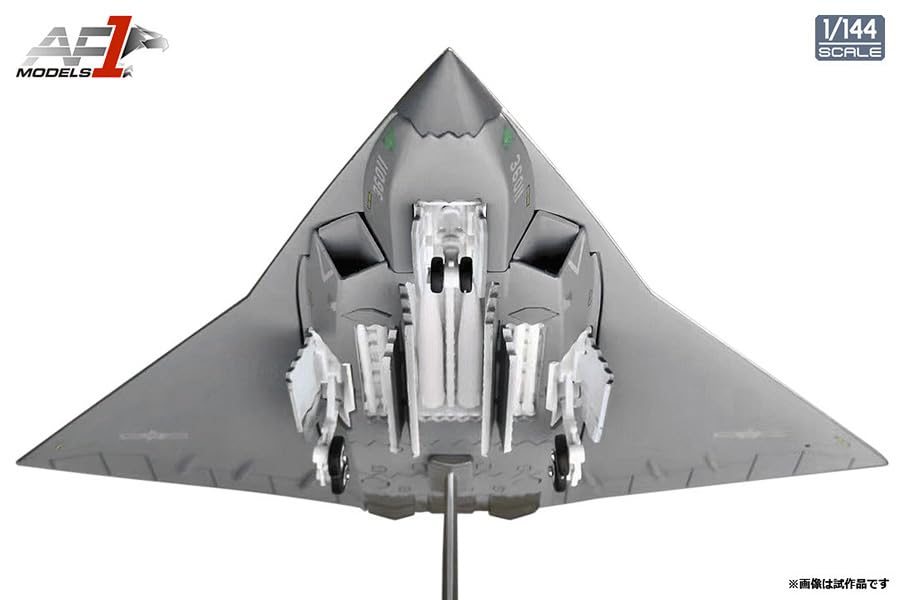 INTERALLIED Air Force 1 1/144 Scale China People's Liberation Army Air Force 6th Generation Fighter J-36 Finished Model AF100036