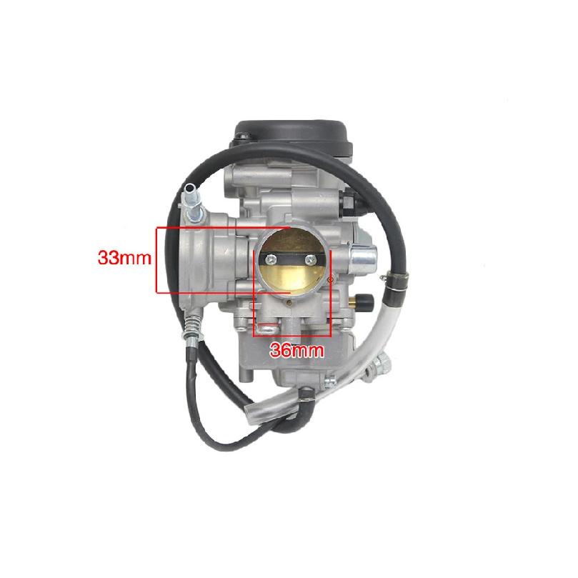 33mm PD33J Motorradvergaser ATV Motorvergaser für Yamaha KODIAK 450 Wolverine YFM350 YFM400 YFM450 4X4 350 für Kawasaki KFX400