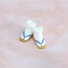 Harmonia bloom shoe series root tabi [Zori sandals/white socks]