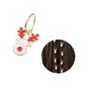Haarzopfringe für Dreadlocks Zopf Haarzopf Christmas Charm Haarzopfzubehör RingClip Frisur Anhänger