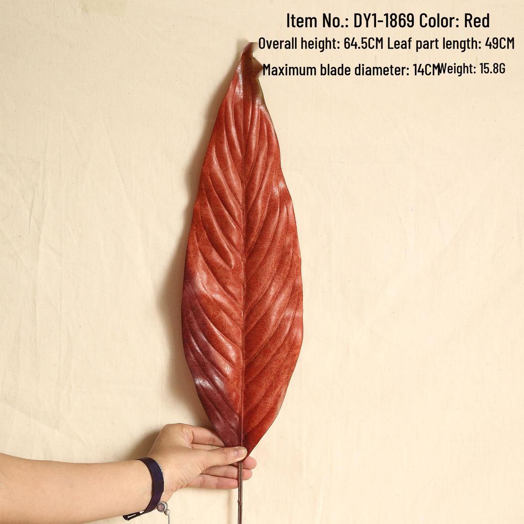 Autumn Forest Style Artificial Leaves and Flowers for Home Decoration