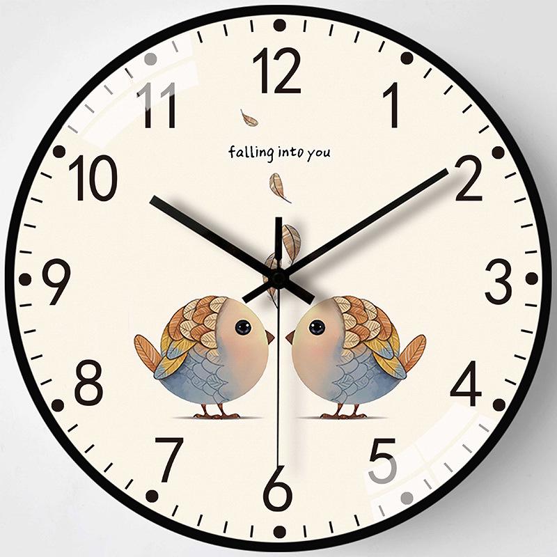 10" Pet Family Wall Clock - Stylish Silent Quartz Design