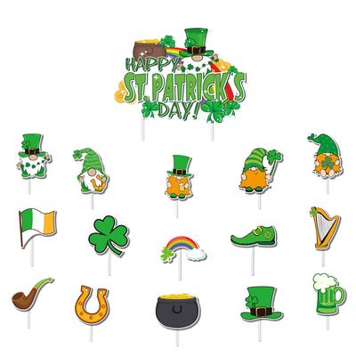 Decoration St.Patrick's Day Garland Banner Photo Props Pennant Holiday Gifts Hanging Household Ornaments Indoor Outdoor Tree