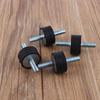 Anti-vibration rubb  mounting damp , thrded damp , vibration isolator for    , engine welding NaMachine with 4 rubb  mounts