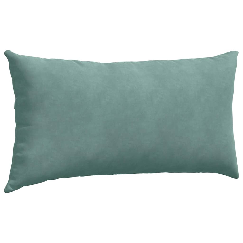 Sofa Cushions 2 Pieces Sea Green 80 X 40 Cm Cord Fabric