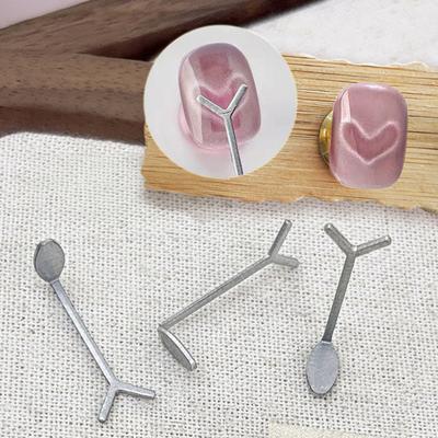 Heart Magnet Set Nail Art Tool with Y-Shaped Guide for DIY Manicure Professional Magnetic Rods for Heart-Shaped Patterns