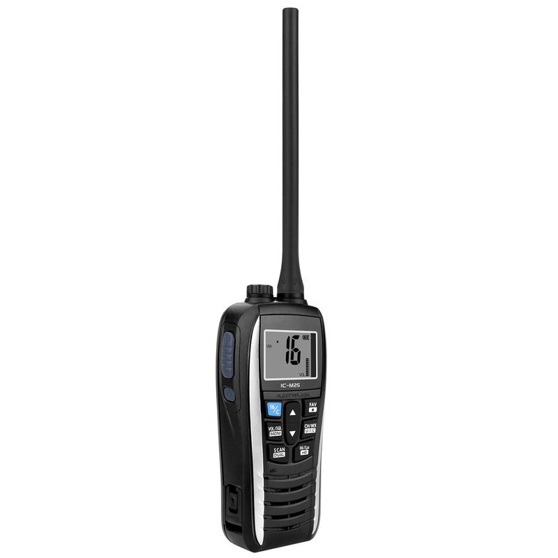 HamGeek IC-M25 Marine Walkie Talkie VHF Marine Radio 5KM 5W Waterproof Handheld Transceiver