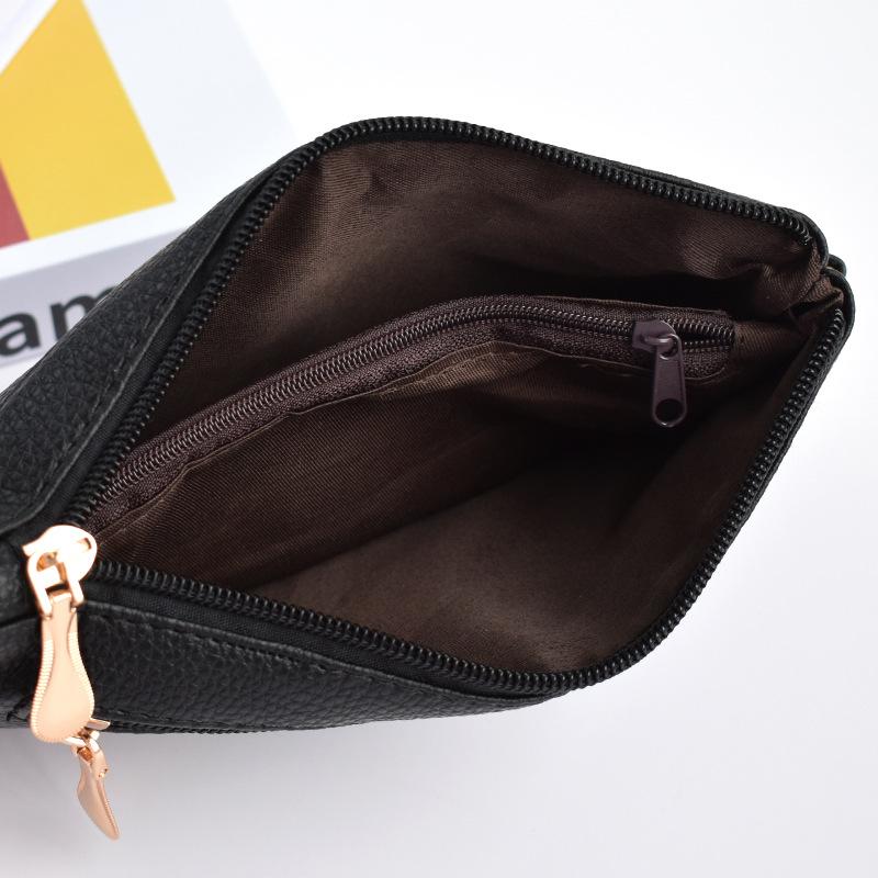 Damen Umhängetasche, Leichte Geldbörse, Clutch, Kartenhalter, Münzfach
