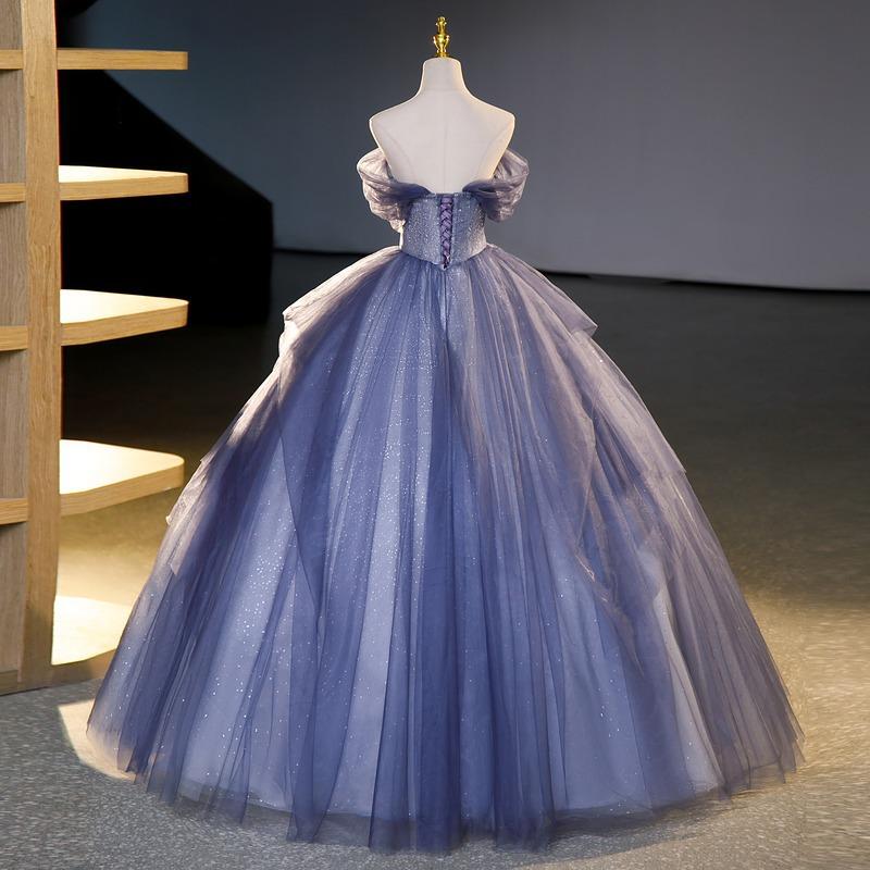 Art Exam Evening Dress Shoulder 1011 New Vocal Dance ** Singing Tutu Dress Report Performance Dress Women
