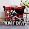 KMFDM Band Pillow Gift Home Office Decoration Bedroom Sofa Car Cushion Cover case x