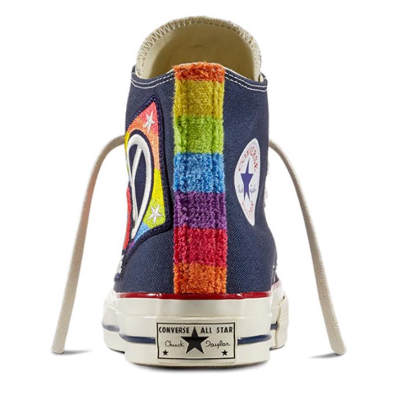 Converse Chuck Taylor All Star 1970s High Top 1st Pride Parade Pride Parade High Top Espadrilles Unisex Rainbow