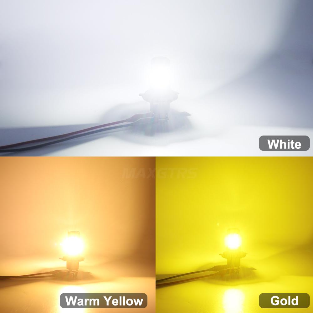 MAXGTRS 30000LM H4 LED 9003 HB2 Headlights High and Low Beam with Fan Wireless 110W Car Headlamp 12V