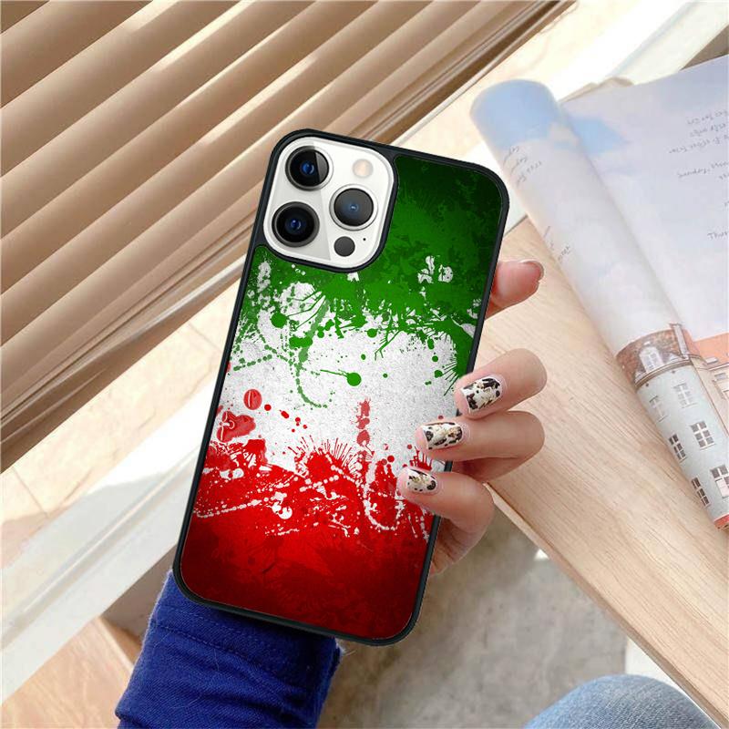 Italy Flag Mobile Phone Cases Cover For iPhone 17 Air 16 15 14 12 13 11 Pro MAX apple Plus SE2020 Coque