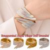 Open Cuff Shiny Hand Jewelry Fashionable Metal Cuff Bangles Angel Wings Cuff Bracelet  Girls