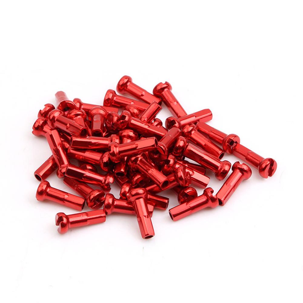 Corrosion Resistance Anodized Spoke Cap Bike Wheel Bicycle Spoke Nipples Cycling Spokes Nipples