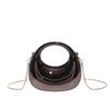 New fashion chain mini bag glossy acrylic lipstick change bag shoulder messenger dinner bag