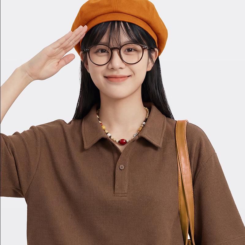 Jeanswest Herren Polo-Shirt mit Waffelstrick und entspannter Passform